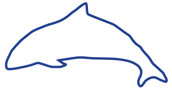 Grafisk stregtegning af et marsvin